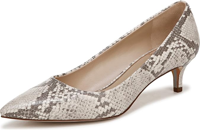 Sam Edelman Women's Dori Roccia Python Print Pump 6.5M