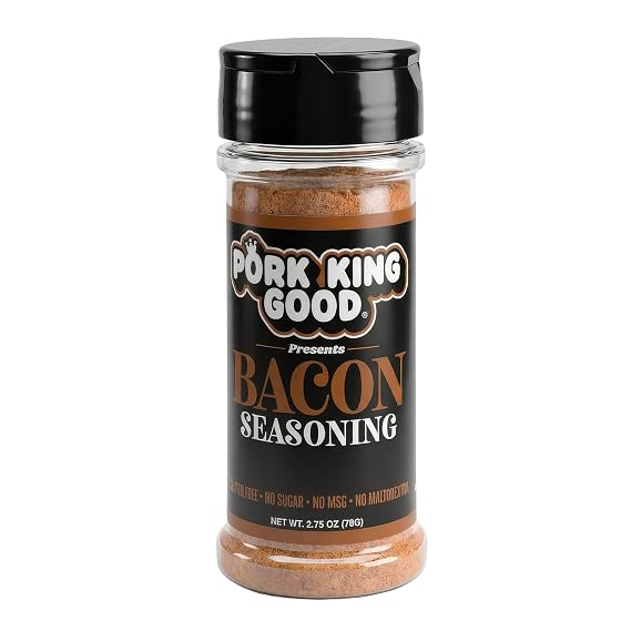 Pork King Good Bacon Seasoning, Bacon Flavor, Single Shaker