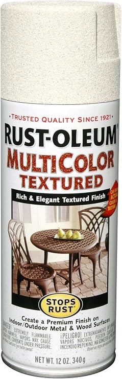 12 Oz Caribbean Sand Multicolor Texture Stops Rust Spray Paint [Set of 6]