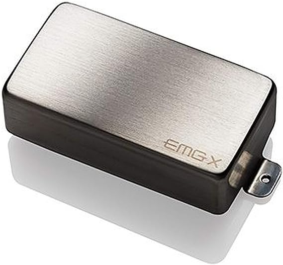 EMG 85X Guitar Humbucking Pickup, Brushed Chrome, Short Shaft