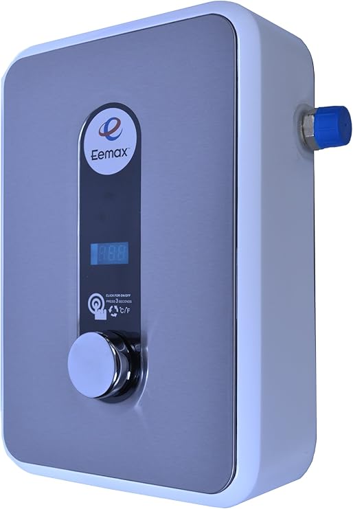 Eemax HA008240 240V 8.0 kW Electric Tankless Water Heater Gray