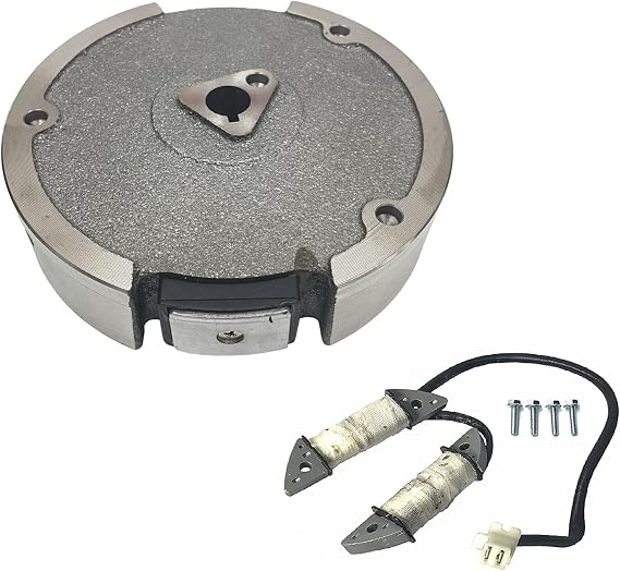 Flywheel W/Magneto & Parallel Charging Coil 12VDC for Headlight on Harbor Freight Predator by Rato 212CC 6.5 HP Gas Engine 0.68 Flywheel Bore Size (Medium)