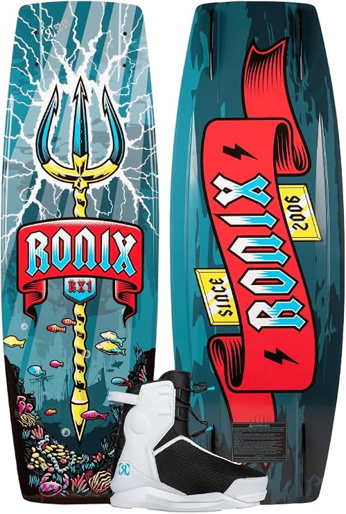 Ronix Boy's RX1 Wakeboard w/ Vision Pro Boots