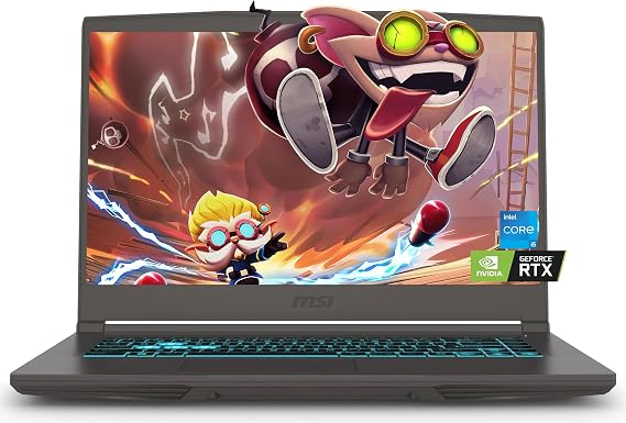 msi Thin 15 Gaming Laptop, 15.6" FHD 144Hz Display, Intel Core i5-13420H, NVIDIA GeForce RTX 4060, 64GB RAM, 2TB PCIe SSD, Backlit Keyboard, Wi-Fi 6E, HDMI, Type-C, Win 11 Home, w/BWE Accessories