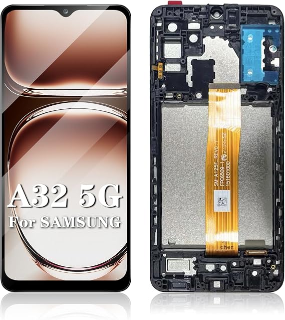 LMQ for Samsung Galaxy A32 5g LCD Screen Replacement,with Frame