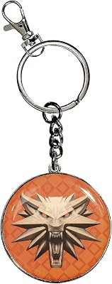 Dark Horse Deluxe The Witcher 3: The Wild Hunt: The School of The Wolf Keychain, Multicolor
