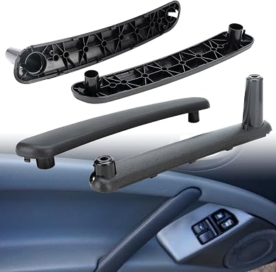 Interior Left & Right Door Pull Handle Compatible with 2006-2012 Mitsubishi Eclipse Replace# 7221A069HA 7221A070HA