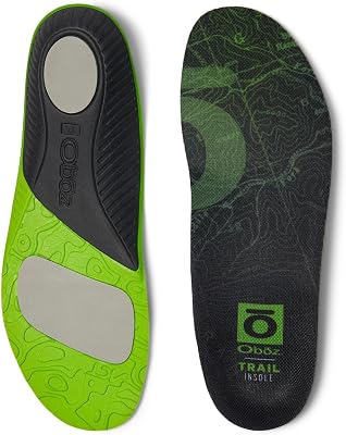 Oboz Unisex Trail Insole, Green, S