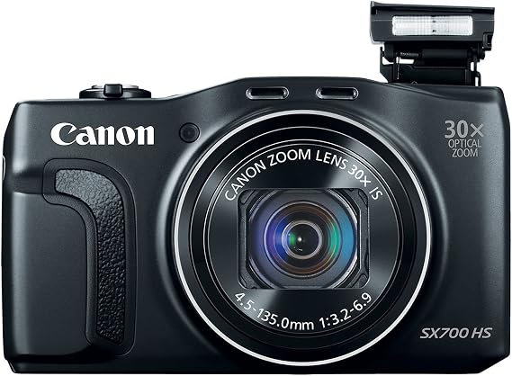 Canon PowerShot SX700 HS Digital Camera - Wi-Fi Enabled (Black)