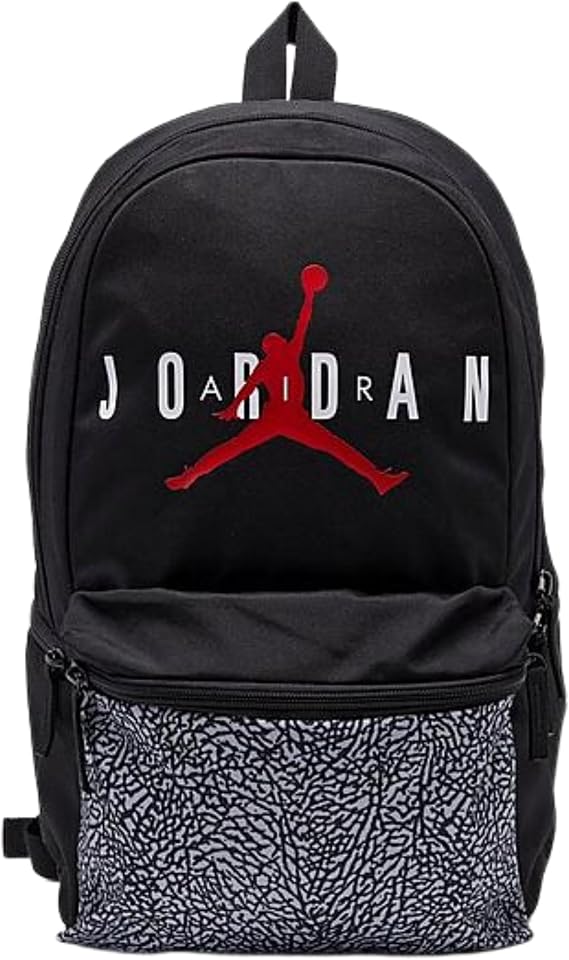 Jordan Air HBR Jumpman Backpack Black/Elephant Print, Large