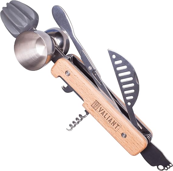 Valiant 9-in-1 Cocktail Maker Multi-Tool Set