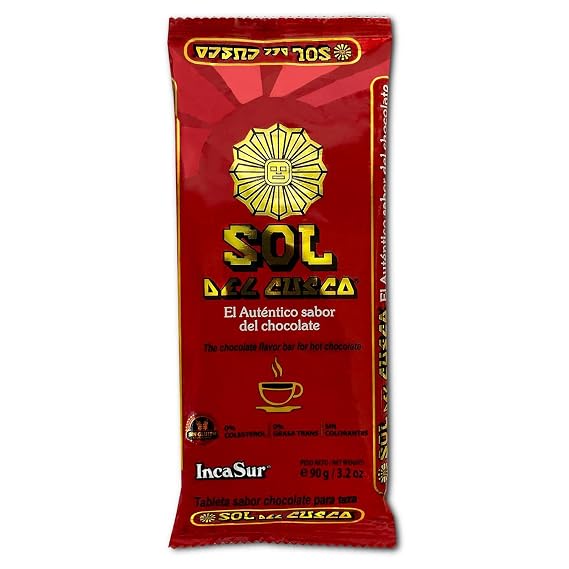 Sol Del Cusco Chocolate, 3.2 Ounce