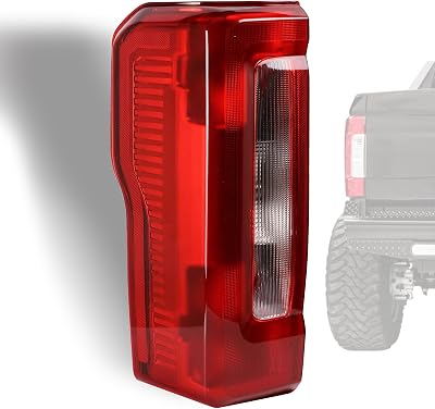 Halogen Tail Lights Compatible With 2023 2024 2025 Ford F250 F350 Super Duty Left Driver Side Replace PC3B13B505A