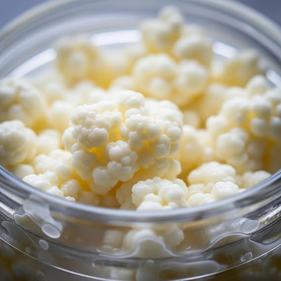 (1 TSP) Live Milk Kefir Grains Reusable, Non-GMO Probiotic Starter Culture by Spartan Kefir Bulgaros de Leche