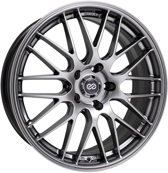 18x8 Enkei EKM3 (Hyper Silver) Wheels/Rims 5x120 (442-880-1232HS)