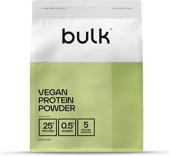 Bulk Vegan Protein Powder, Chocolate, 2.5kg | Plant Based Protein Shake, New & Improved Formula, 71 Servings