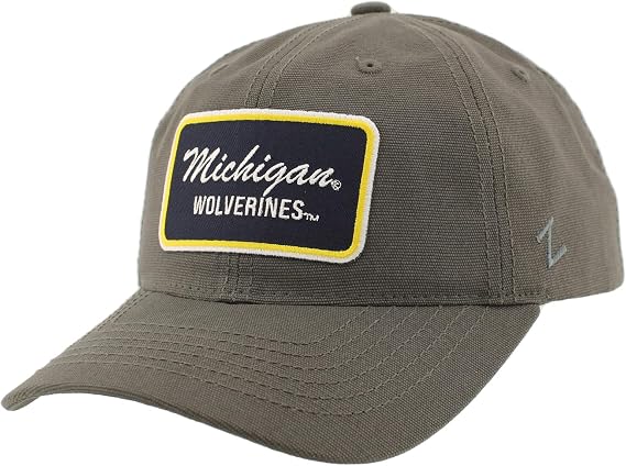 ZHATS Standard NCAA Officially Licensed Hat Handyman Brick Gray
