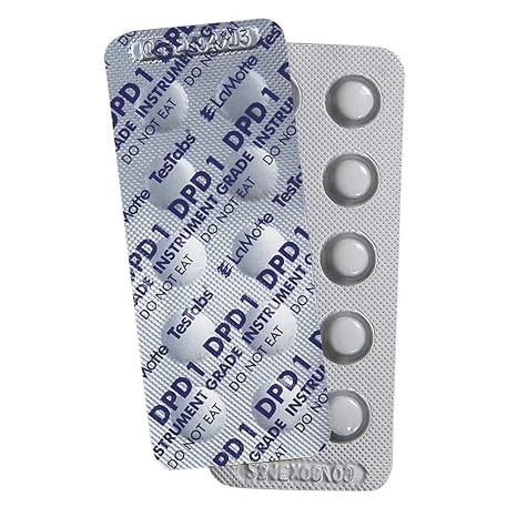 Lamotte 6903A Instrument Grade TesTabs for ColorQ, DPD #1, 100 ct.