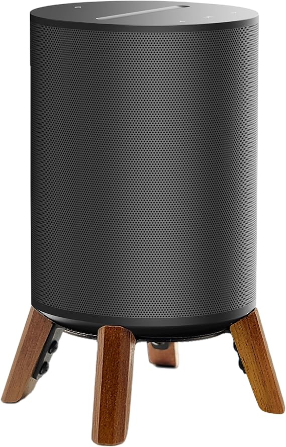 Real Wood Stand Compatible for Sonos Era 100,Era 100 SL Speaker,Walnut
