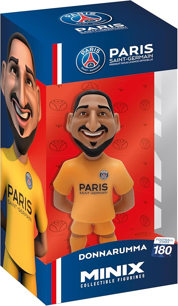 PSG Paris Saint-Germain Minix Football Stars Figurine, Donnaruma