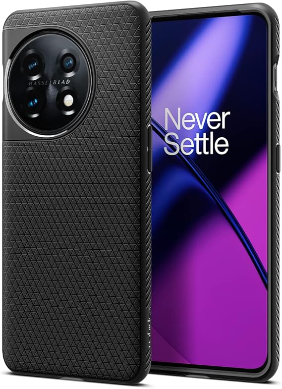 Spigen Liquid Air Designed for OnePlus 11 Case (2023) - Matte Black