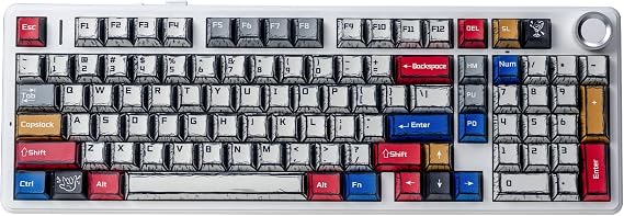 Aula F99 Pro 3 Modlu RGB Hot Swap Mekanik Star Vector Switch Kablosuz Makrolu Klavye Comic