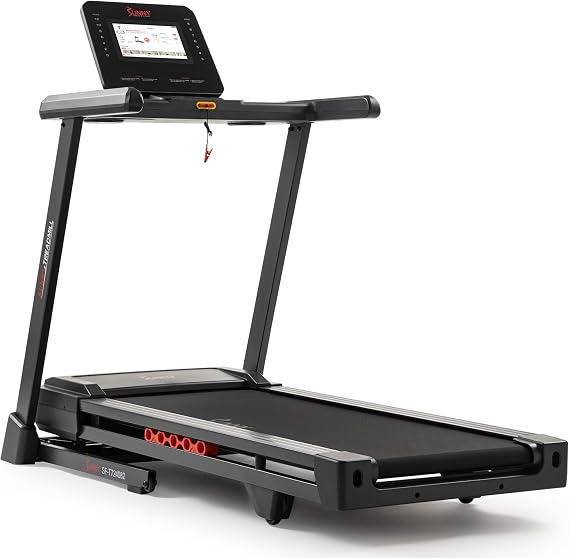Sunny Health & Fitness Smart Wi-Fi Treadmill with Auto Incline