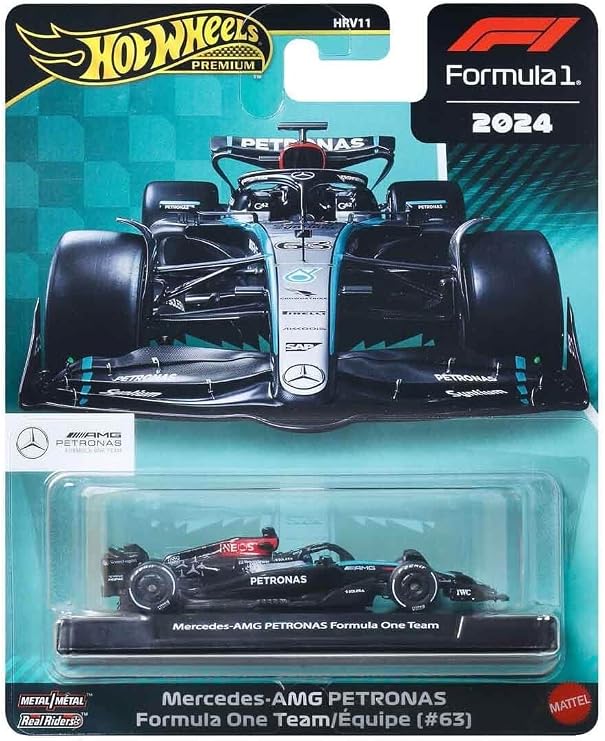 Premium Formula 1 2024 Mercedes-AMG Petronas #44 1:64 Diecast Model