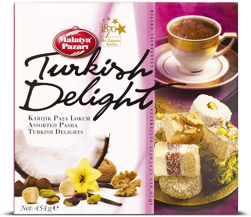 Malatya Pazarı Karışık Paşa Lokum 454 Gr