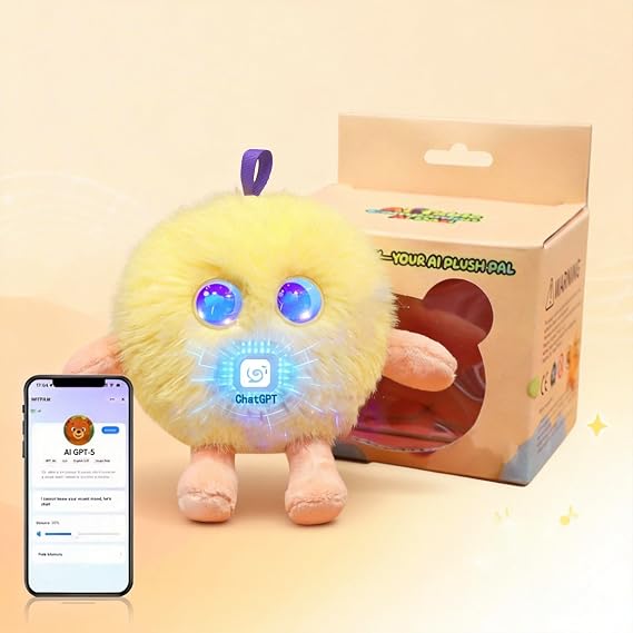 Emotional Support AI Robot Toy Companion Pet Smart Plush Toys for Kids