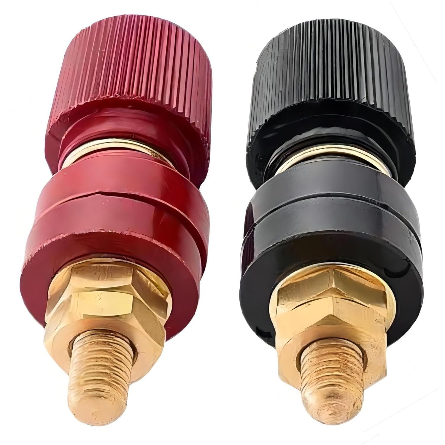 WWZMDiB Pure Copper Remote Battery Terminal Sbinding Post 2Pcs M6（14）