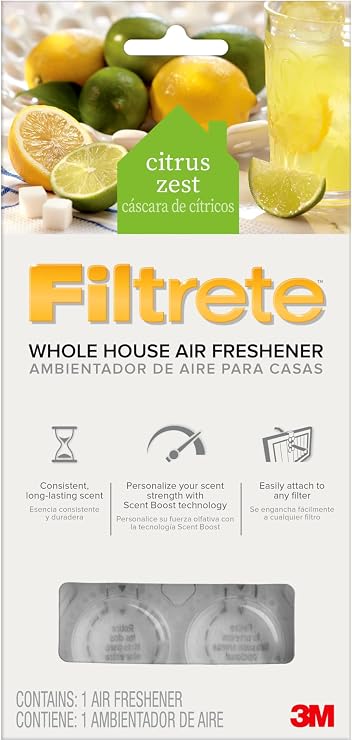Filtrete Whole House Air Freshener, Citrus Zest