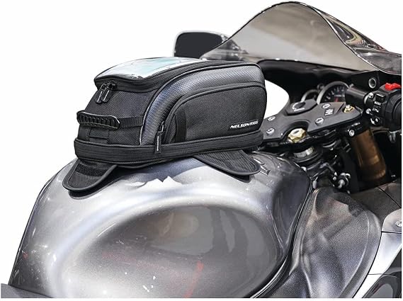 Nelson-Rigg Commuter Sport Tank Bag Magnetic and Strap Dual Mount