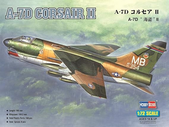 Hobby Boss HY87203 A-7D Corsair II Airplane Model Building Kit
