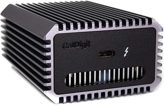 CalDigit Connect 10G - Thunderbolt Type-C to 10Gb PCIe Ethernet Adapter for Mac and PC, Bus Powered, Compatible with Thunderbolt 3, 4 & 5, USB4