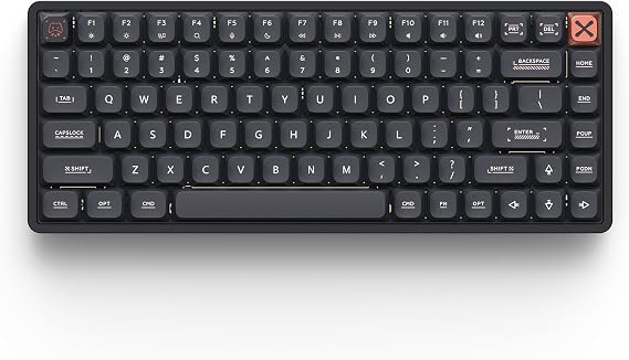 IQUNIX Magi75 Low Profile Wireless Mechanical Keyboard | 75% Layout, Hot-Swappable, RGB Backlit, Full Aluminum Case, VIA Customizable, Mac/Windows/Linux, Tri-Mode