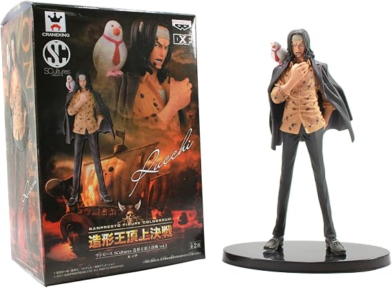 Banpresto 48149 One Piece Volume 4 Colosseum Scultures Rob Lucci 6.5" Figure