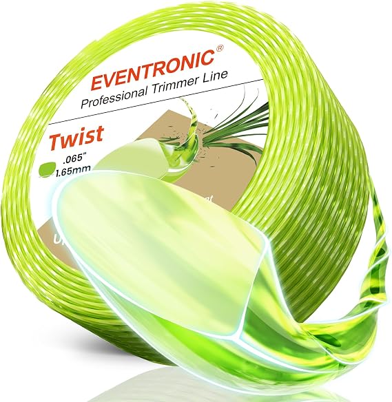 Weed Eater String 0.065 Inch 300FT Twist Nylon Weed Wacker String