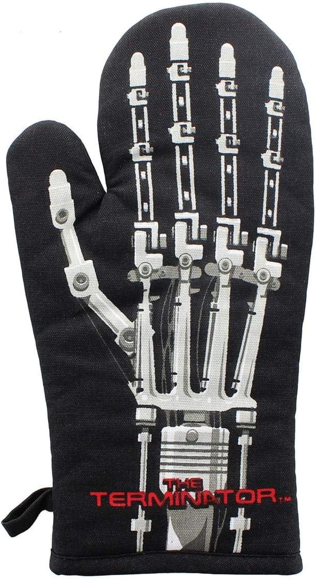 The Terminator Oven Mitt