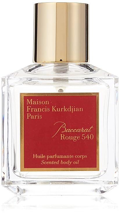 Maison Francis Kurkdjian Baccarat Rouge 540 Body Oil 70 ml, 2.37 Fl Oz (Pack of 1), (KURBLU001)