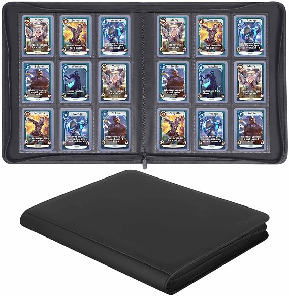 Toploader Binder 9-Pocket Top Loader Card Binder