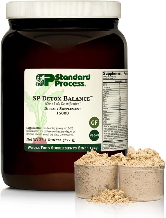 Standard Process SP Detox Balance, Detox Cleanse Supplement, 28 oz