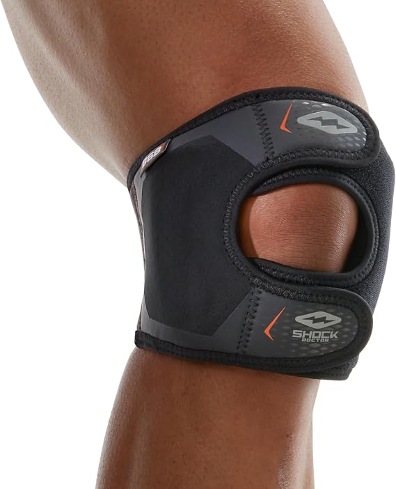Shock Doctor KneePatella Support Wrap with Dual Strap Compression