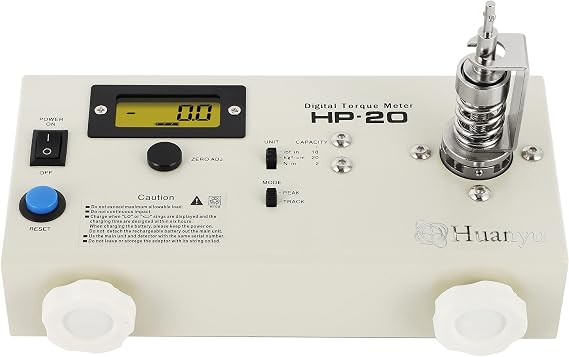 Huanyu HP-20 Digital Torque Meter Tersion Meter Screw driver Wrench Measure Tester Torque Settings Equipment for Torque testing With Calibration Certificate