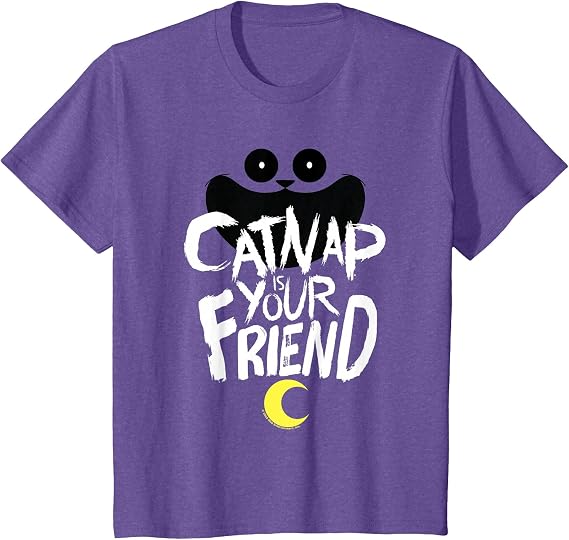 Poppy Playtime CatNap is Your Friend Kids Halloween T-Shirt