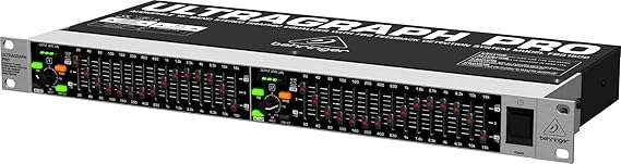 Behringer Ultragraph Pro Fbq1502 Ultra-Musical 15-Band Stereo Graphic Equalizer With Fbq Feedback Detection System