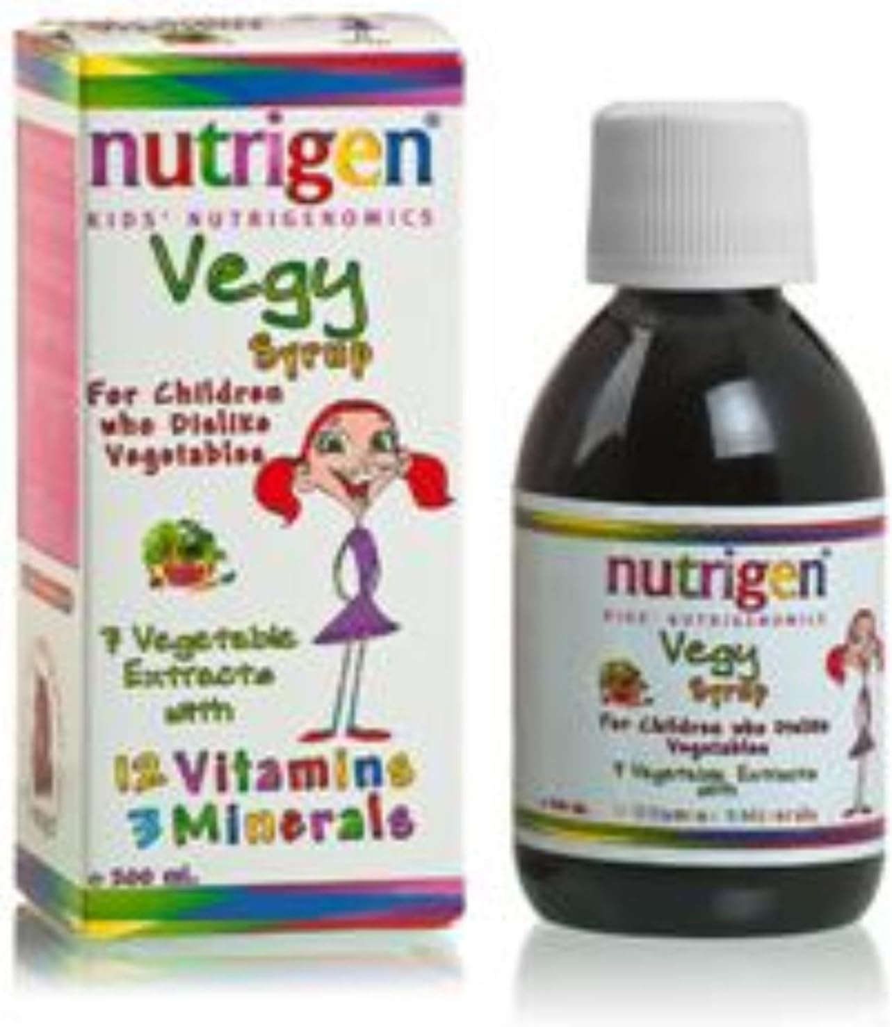 vegy MAXIVITAMIN MAXIMINERAL SYRUP 200ml by NUTRIGEN vegy