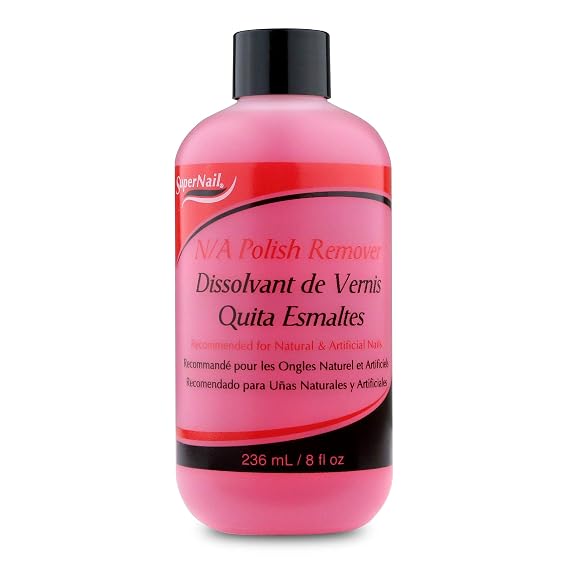 Super Nail Non-Abrasive Polish Remover 8 oz