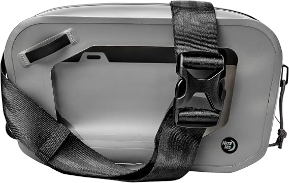 Nite Ize RunOff Waterproof Waist Pack - IP67-Rated Travel Pouch - 3L Crossbody Waterproof Bag with TRU Zip Technology, Interior Attachment Points, Adjustable Straps & Touchscreen-Friendly Phone Pocket