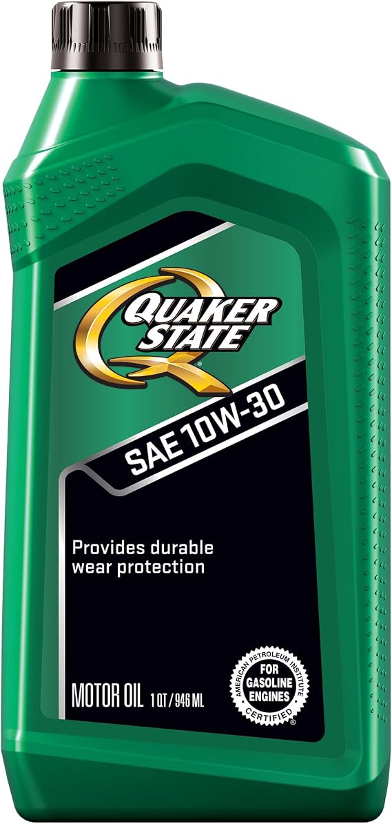Quaker State Motor Oil 10W-30 (1-Quart, Single Pack)